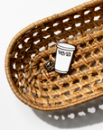 VE/LA Paper Cup Enamel Pin