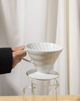 Hario V60 Coffee Dripper 02 (Ceramic White)