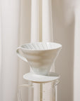Hario V60 Coffee Dripper 02 (Ceramic White)