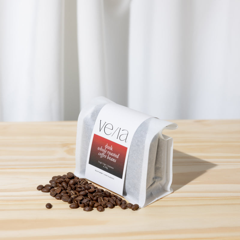 Whole Roasted Coffee Beans (200g.)